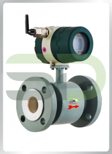 Data Communication of Electromagnetic Flowmeter centralized computers