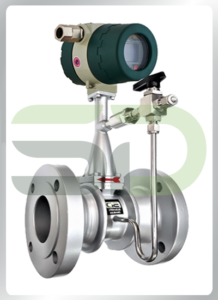 Vortex Flowmeter with Temperature Pressure Compensation