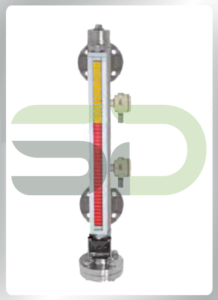 Side Mounted Magnetic Level Indicator (Rotoball Type) With High & Low Level Non Latching Switch