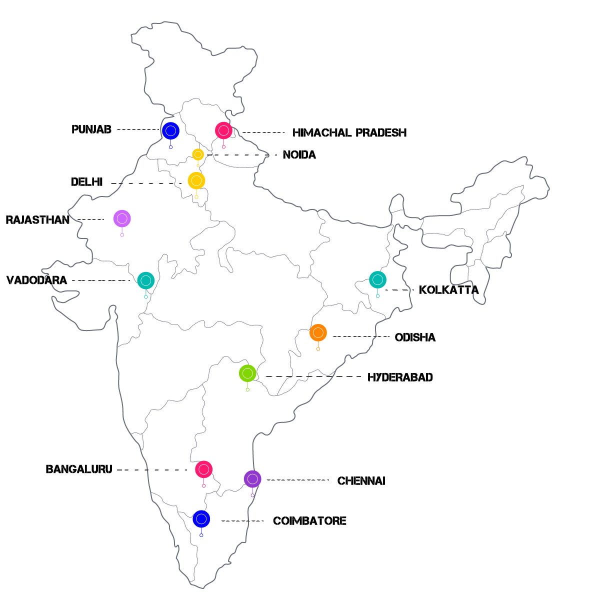 Indian Map