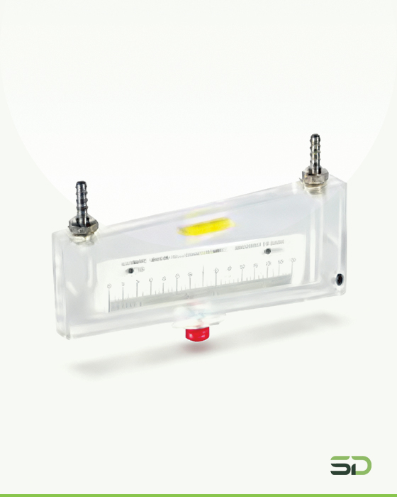Acrylic Body Inclined Tube Manometer